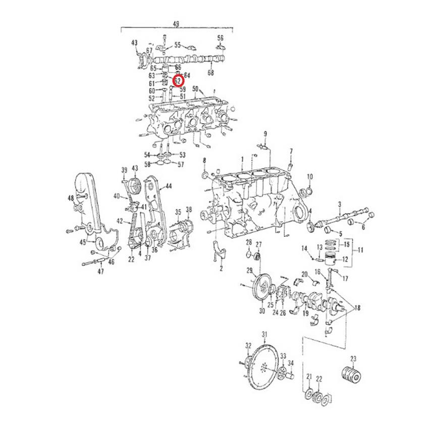 Volvo Valve Stem Seal 1306630 Genuine Volvo 1306630